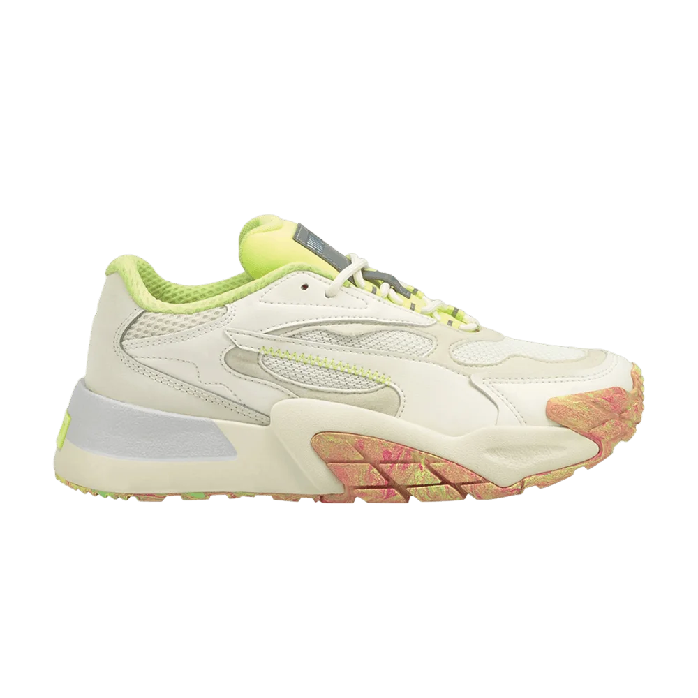 Кроссовки Puma Wmns Hedra 'Chaos - Marshmallow Fizzy Yellow'