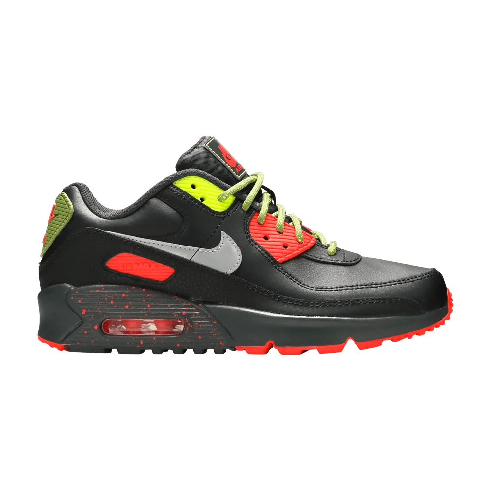 Krossovki-Nike-Air-Max-90-GS-Black-Asparagus