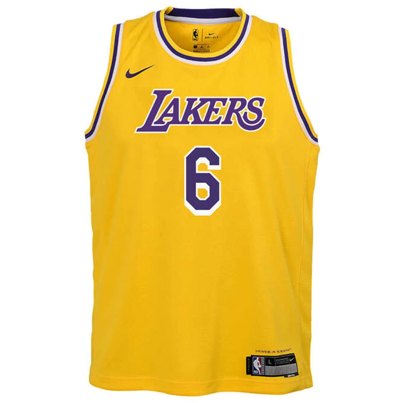 2022-23-Los-Angeles-Lakers-LeBron-James-23-Youth-Swingman-Icon-Edition-Yellow-Jersey-7