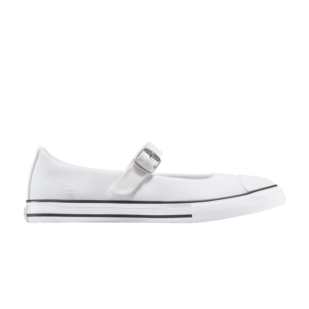 Кроссовки Converse Chuck Taylor All Star Dainty Mary Jane PS 'White Black'