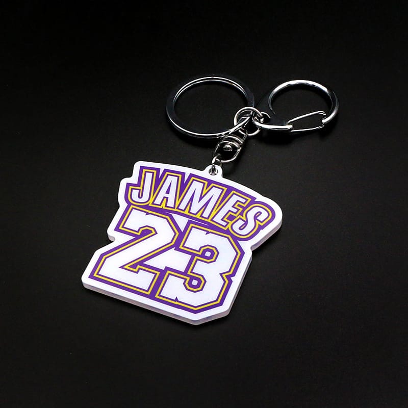 Брелок для ключей Jinduo James Jersey Number Keychain
