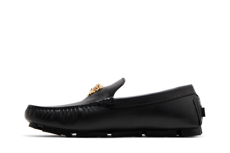 Krossovki-Versace-La-Medusa-Driver-Loafer-Black-Gold-2