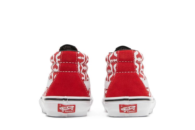 Кроссовки Vans Supreme x Grosso Mid 'Monogram S - Red'
