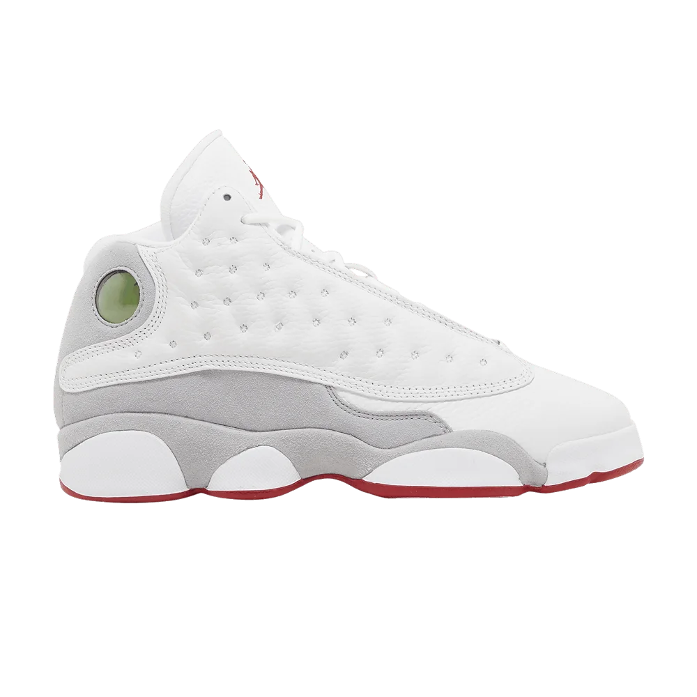 Krossovki-Air-Jordan-13-Retro-GS-White-Wolf-Grey
