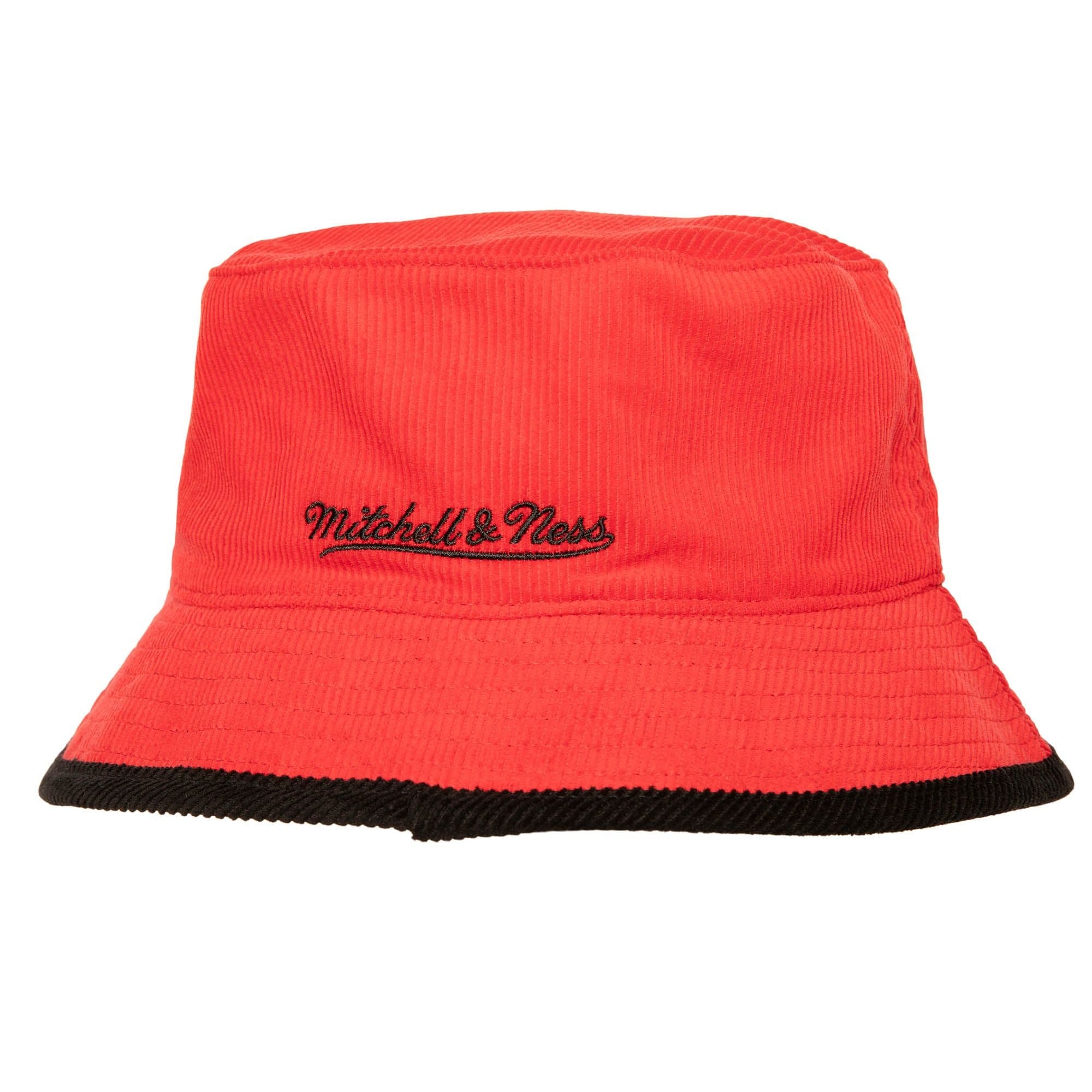 Панама Mitchell & Ness Team Cord HWC Chicago Bulls Bucket Hat