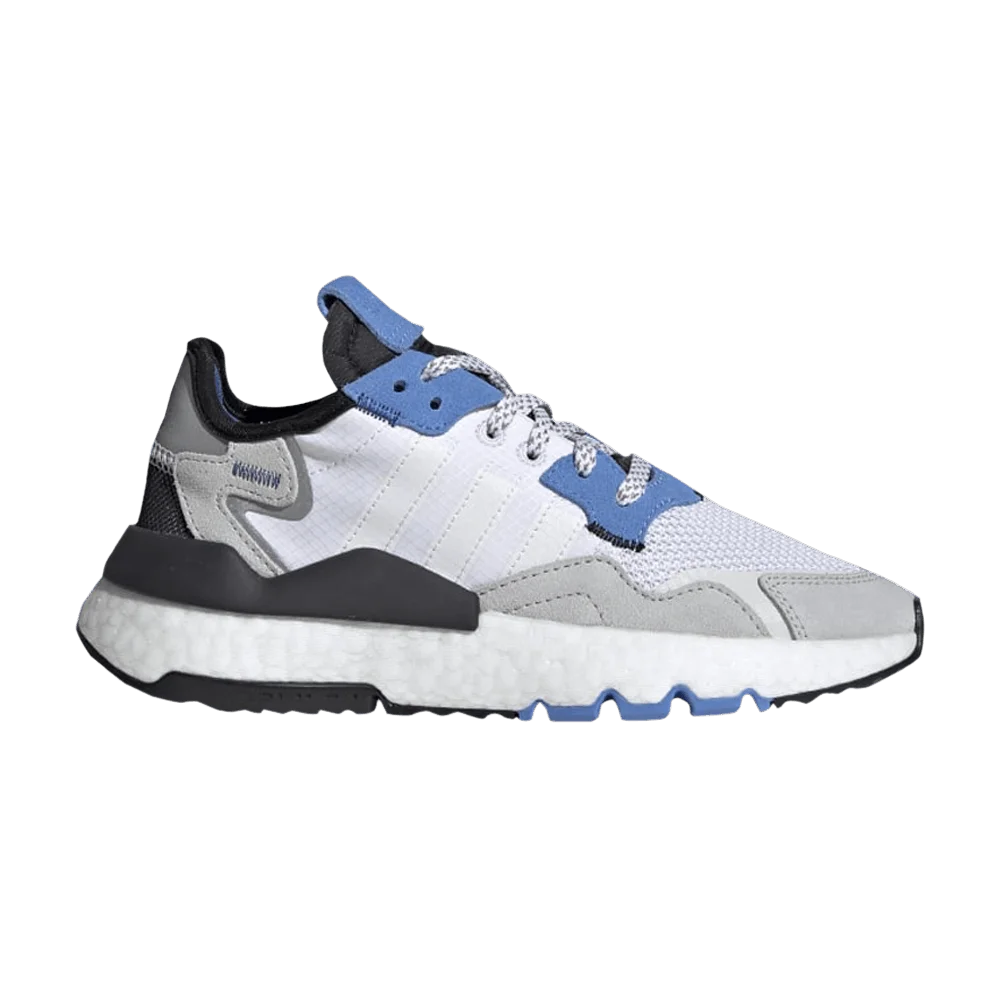 Krossovki-Adidas-Nite-Jogger-J-White-Real-Blue