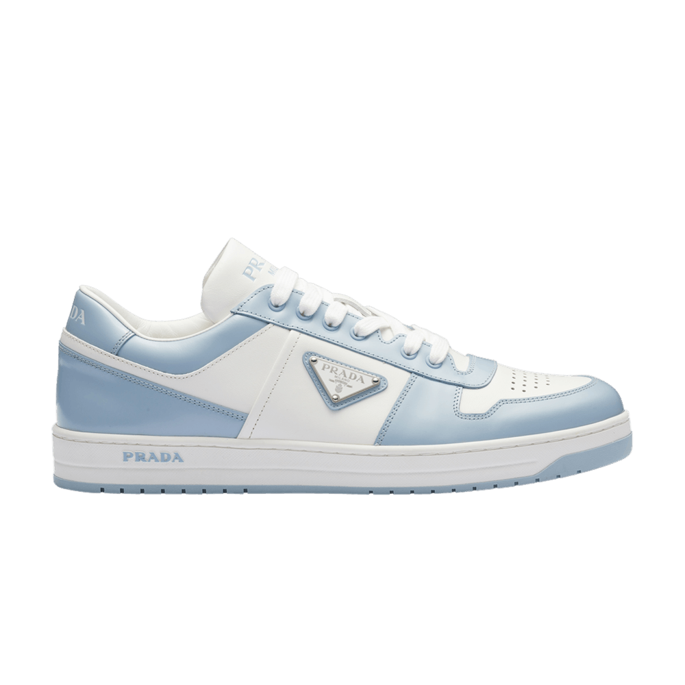 Кроссовки Prada Downtown Leather 'Light Blue'