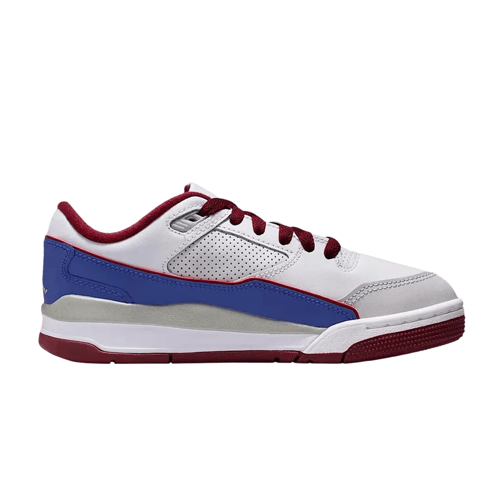 Krossovki-Air-Jordan-Flight-Court-GS-White-Deep-Night