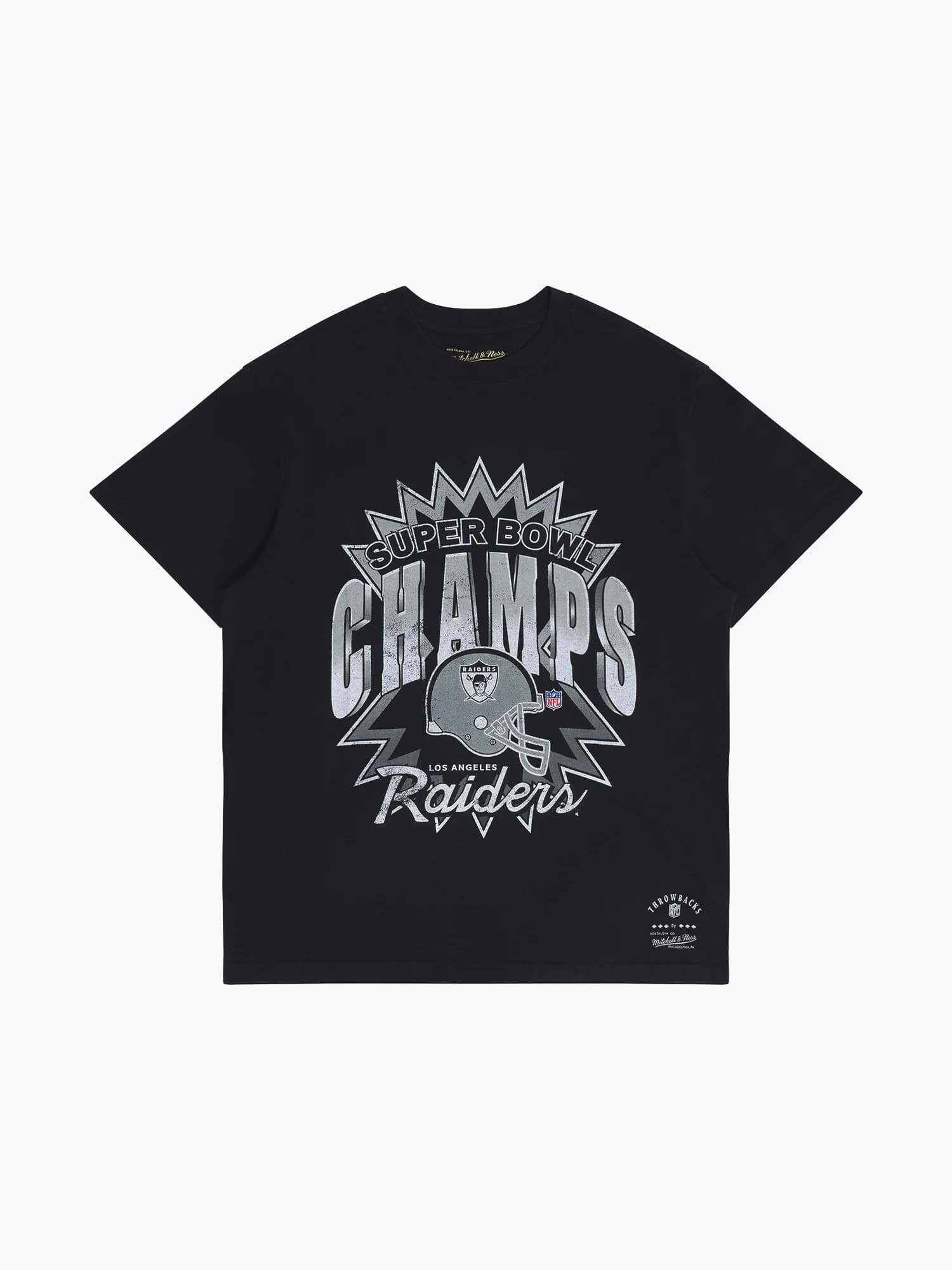 Футболка Mitchell & Ness Los Angeles Raiders Super Bowl Champs Vintage NFL T-Shirt