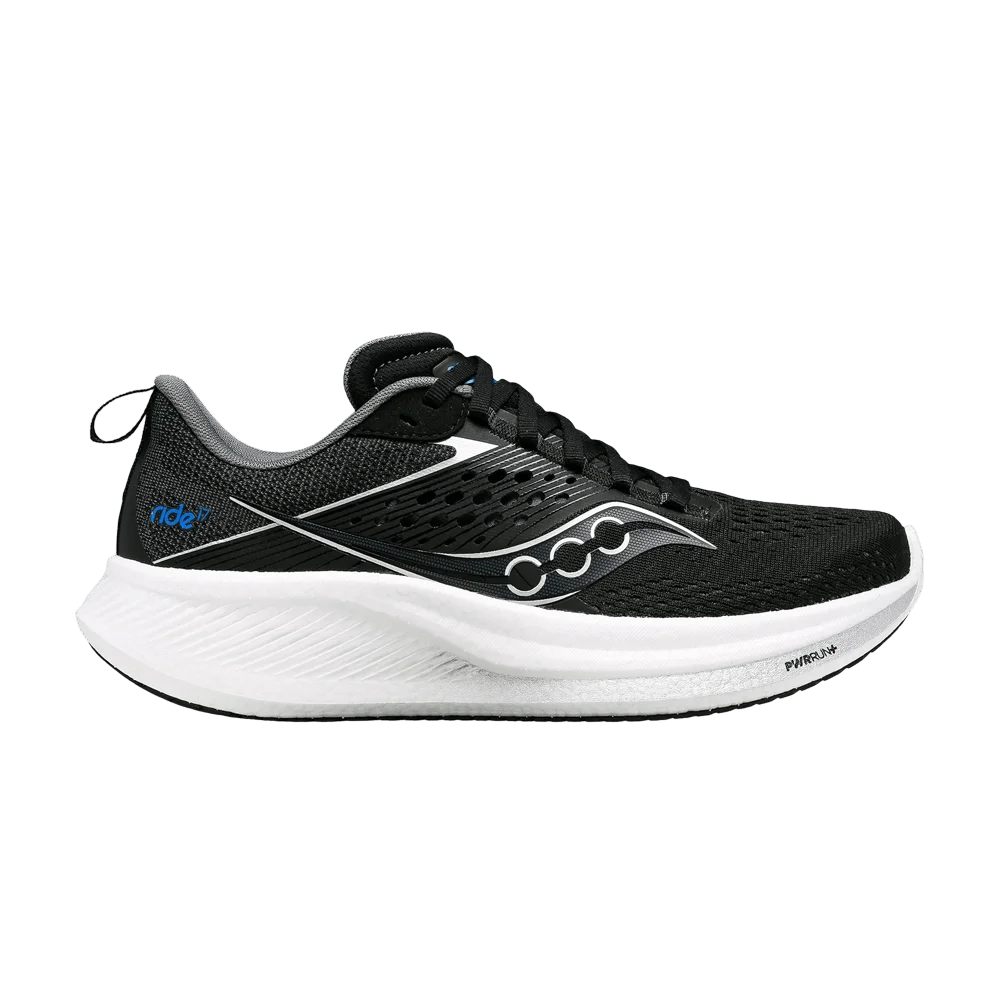 Krossovki-Saucony-Wmns-Ride-17-Wide-Black-White