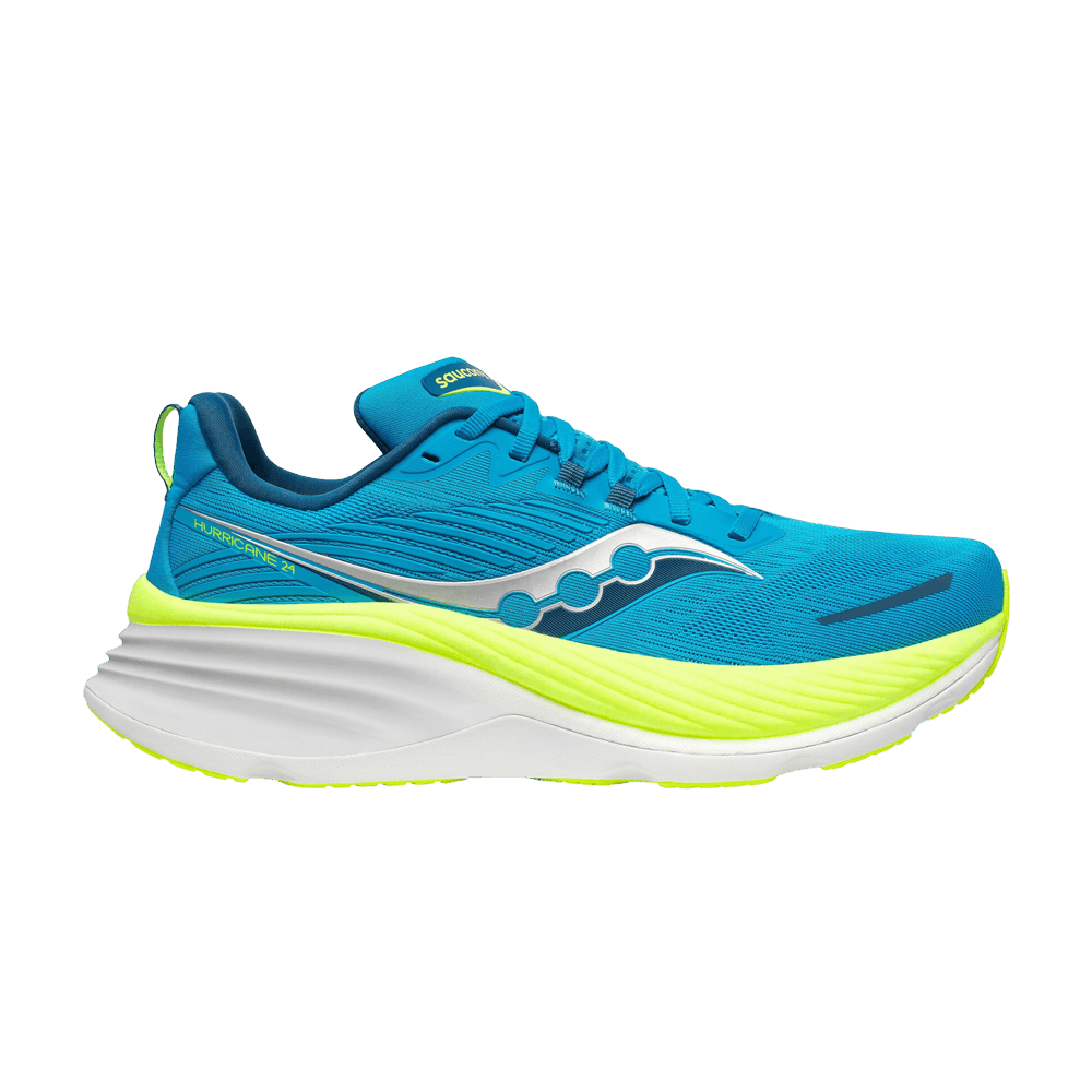 Кроссовки Saucony Hurricane 24 'Viziblue Citron'