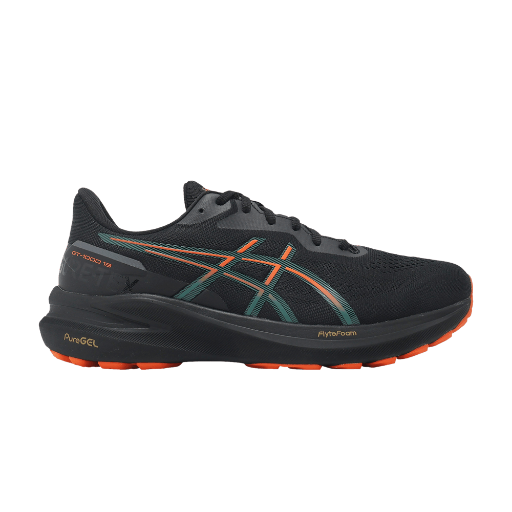 Кроссовки ASICS GT 1000 13 GORE-TEX 'Black Nova Orange'