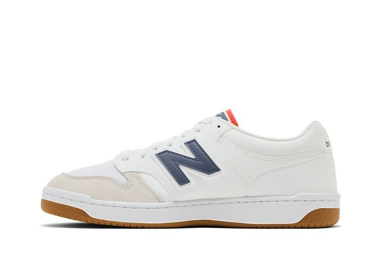 Кроссовки New Balance 480 'White Dark Arctic Grey Gulf Red'