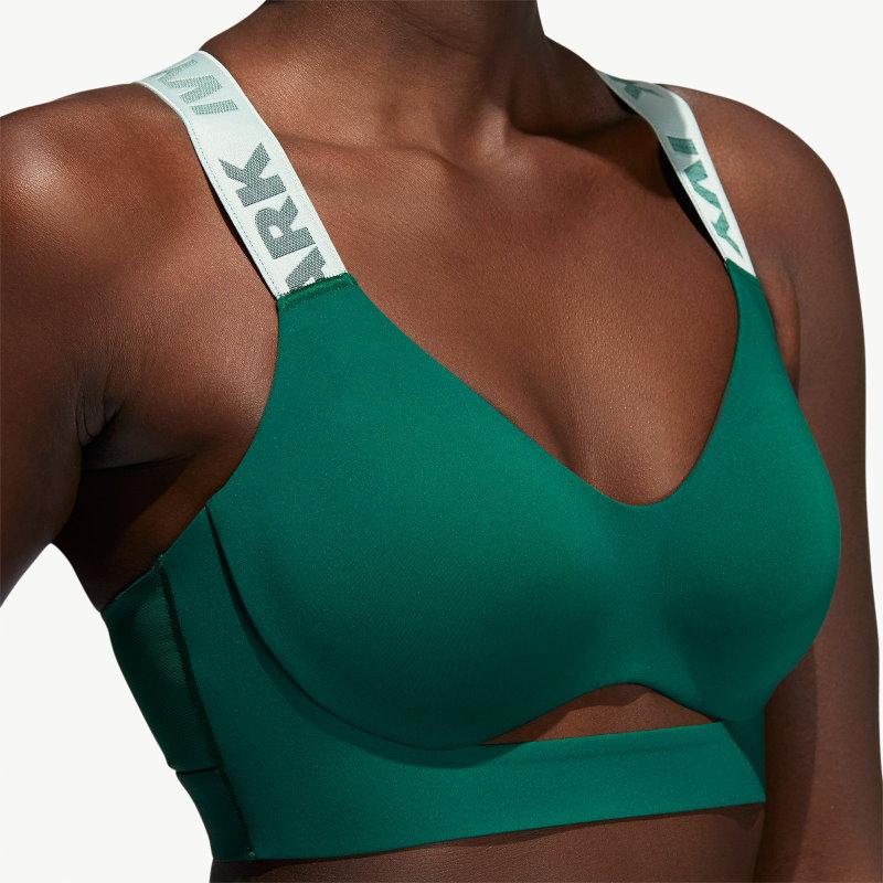 Спортивный топ adidas Ivy Park Cutout Medium Support Bra Dark Green