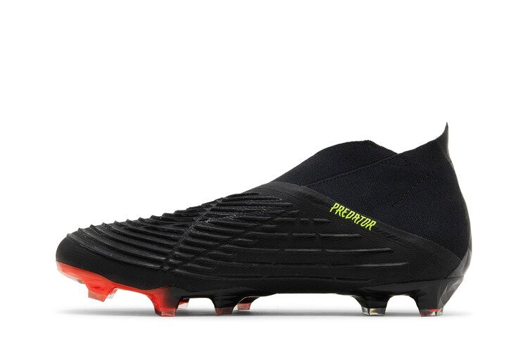 Кроссовки Adidas Predator Edge+ FG 'Black Team Solar Yellow'