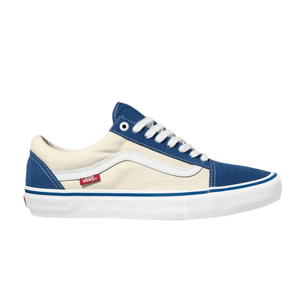 Кроссовки Vans Old Skool Pro 'Navy White'