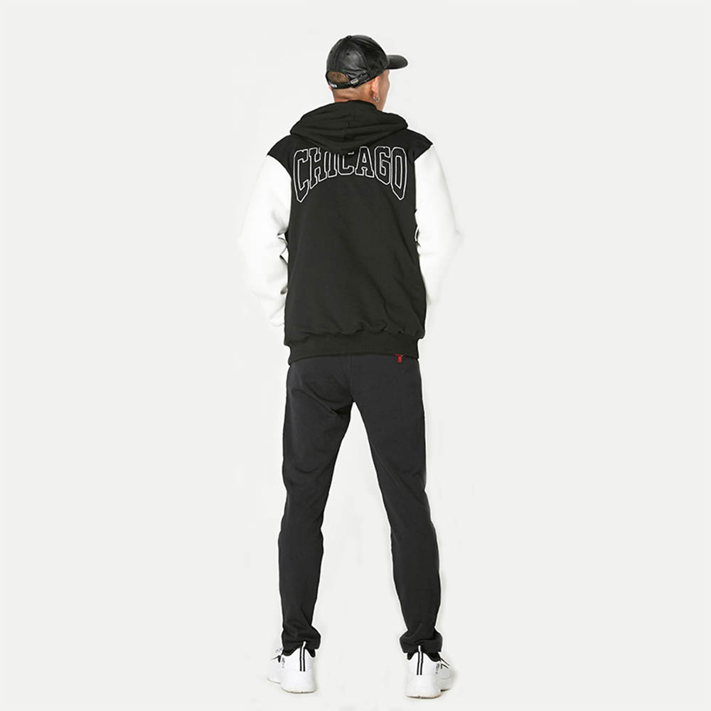 2020_NBA_Chicago_Bulls_Mens_Bomber_Black_White_6