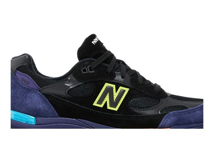 Кроссовки New Balance 992 Made in USA 'Black Purple'