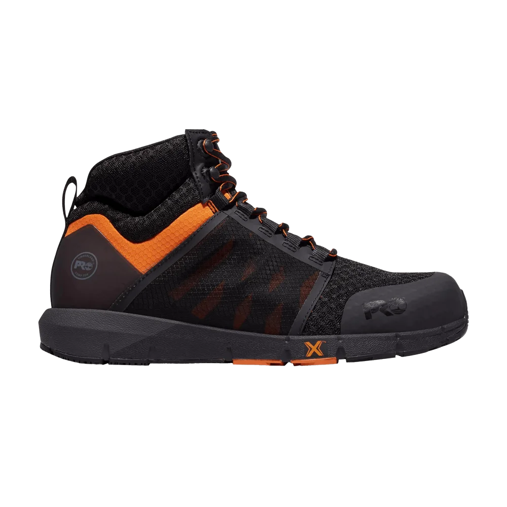 Кроссовки Timberland Radius Composite Toe Work Sneaker 'Black Orange'