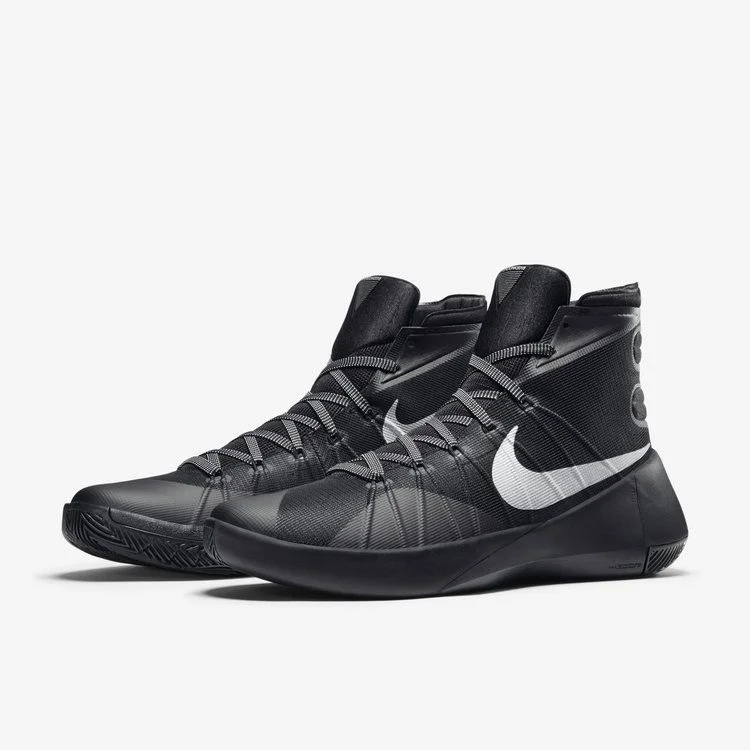 Кроссовки Nike Hyperdunk 2015 'Black Metallic Silver'