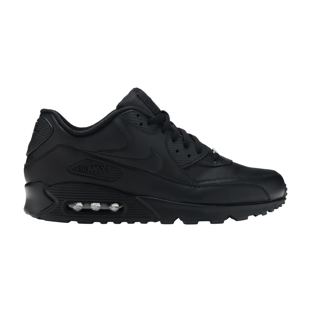 Кроссовки Nike Air Max 90 Leather 'Black'