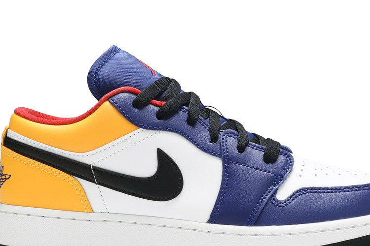 Кроссовки Air Jordan 1 Low GS 'Royal Yellow'