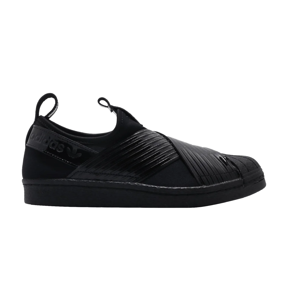 Krossovki-Adidas-Wmns-Superstar-Slip-On-Core-Black