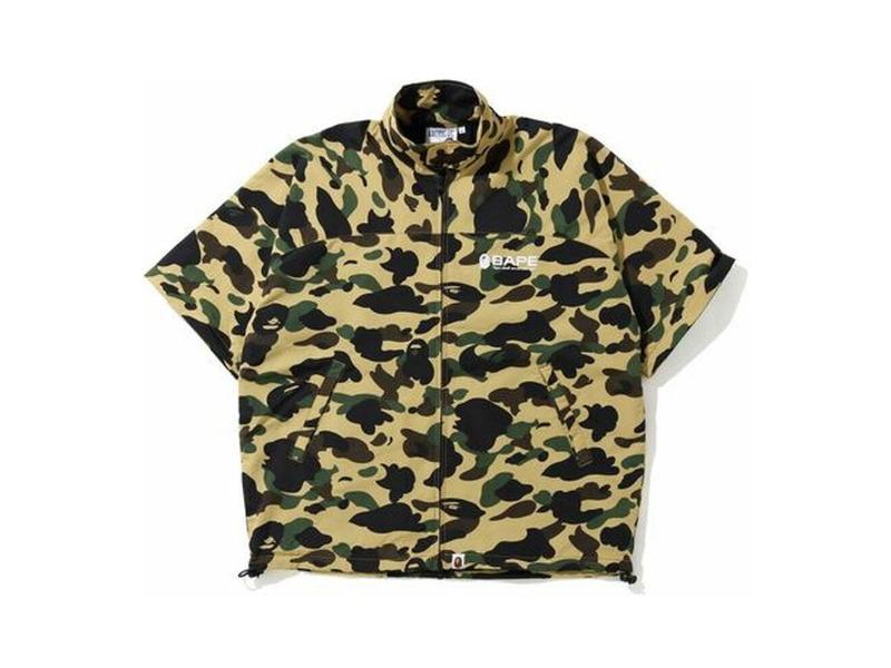 Куртка BAPE 1st Camo Classic Rain Jacket Yellow