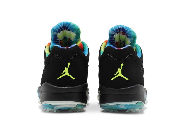 Кроссовки Air Jordan 5 Low Golf 'Peace & Love - Black'