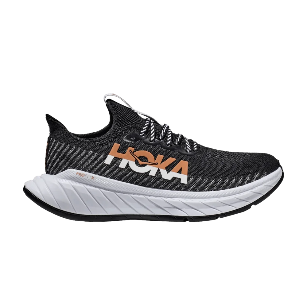 Krossovki-HOKA-Carbon-X-3-Black-White