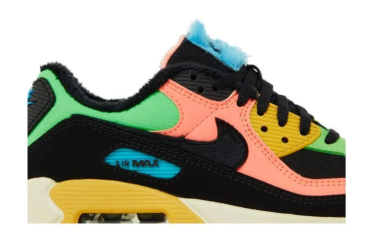 Кроссовки Nike Wmns Air Max 90 'Fur Multi-Color'
