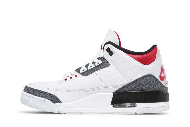 Кроссовки Air Jordan 3 Retro Denim SE 'Fire Red'