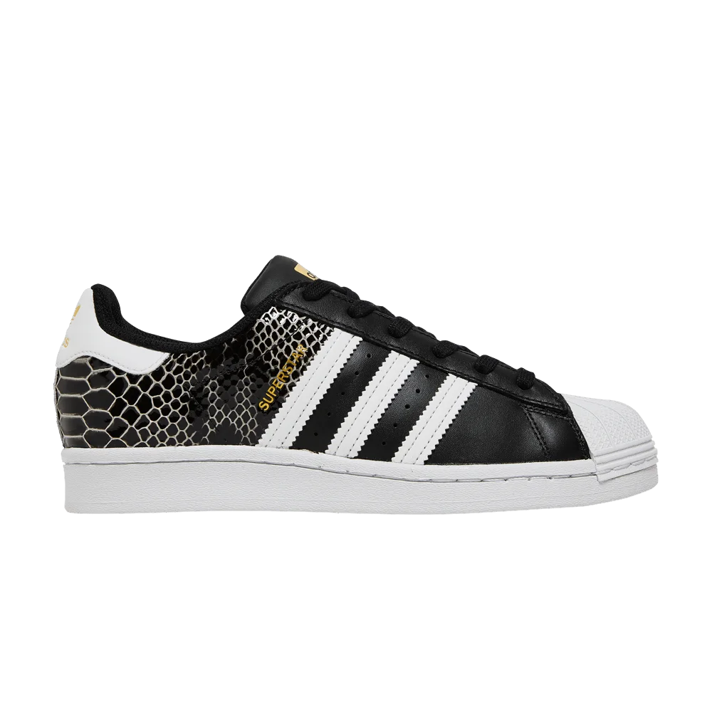 Krossovki-Adidas-Wmns-Superstar-Black-Snakeskin