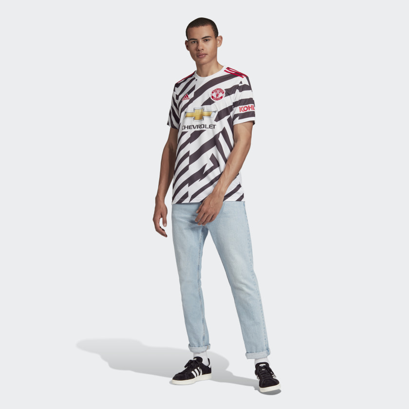 Футболка adidas Manchester United Third Shirt 2020-21 Jersey White
