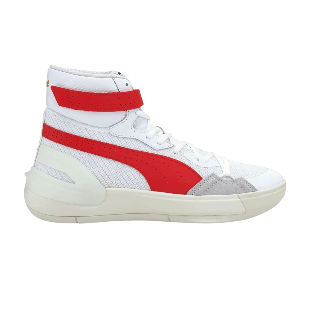 Кроссовки Puma Sky Modern 'White High Risk Red'