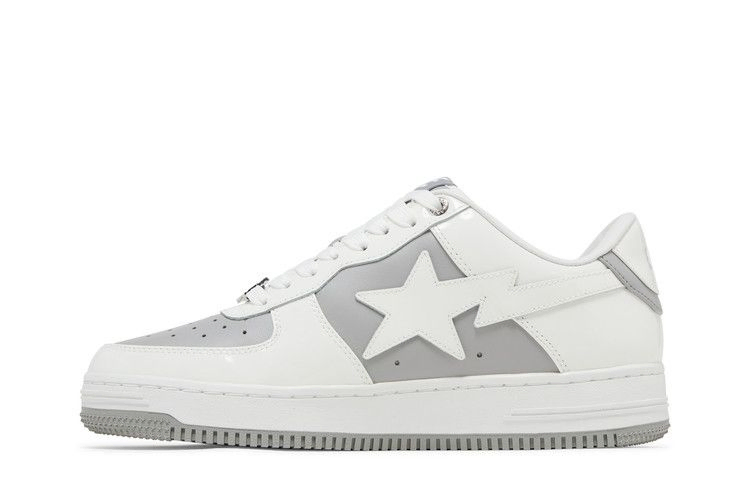 Кроссовки Bapesta #6 'Patent Leather Pack - Grey'