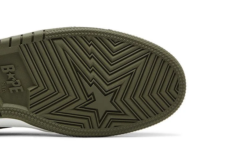 Кроссовки BAPE Sk8 Sta #6 'Olive Drab'