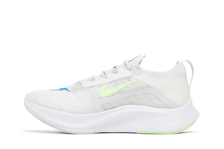 Кроссовки Nike Zoom Fly 4 'White Imperial Blue Lime Glow'