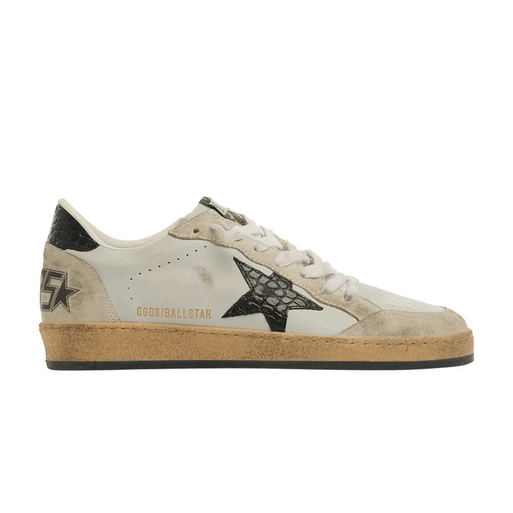 Krossovki-Golden-Goose-Ball-Star-Grey-Ice-Black