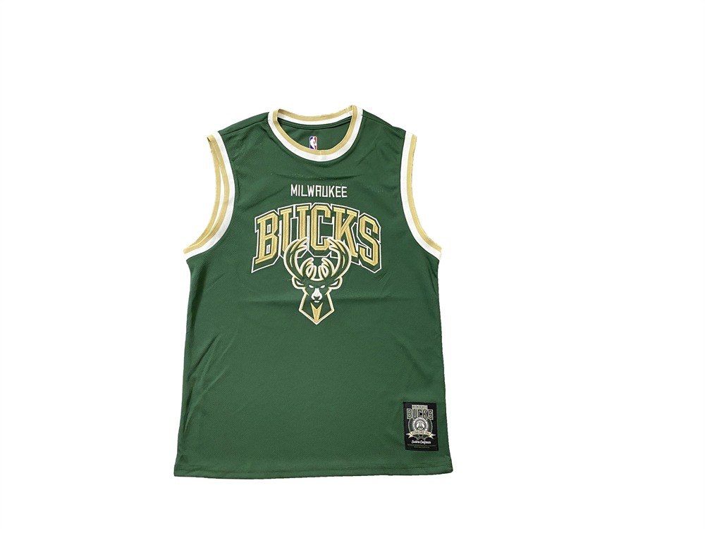 Баскетбольная джерси Buck Up Milwaukee Bucks Green Jersey