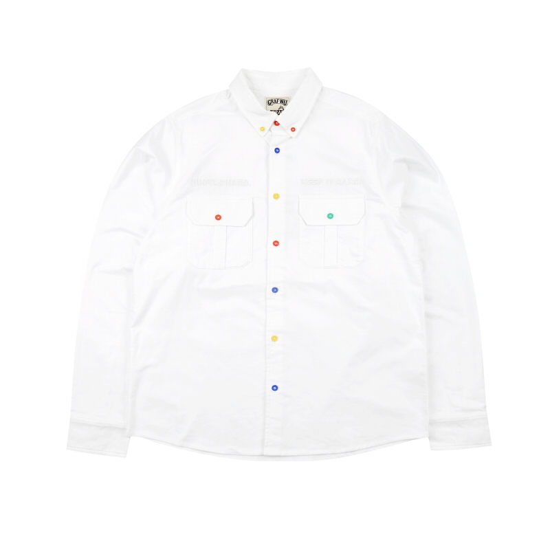 GRAF HustleHard Rare White Shirt