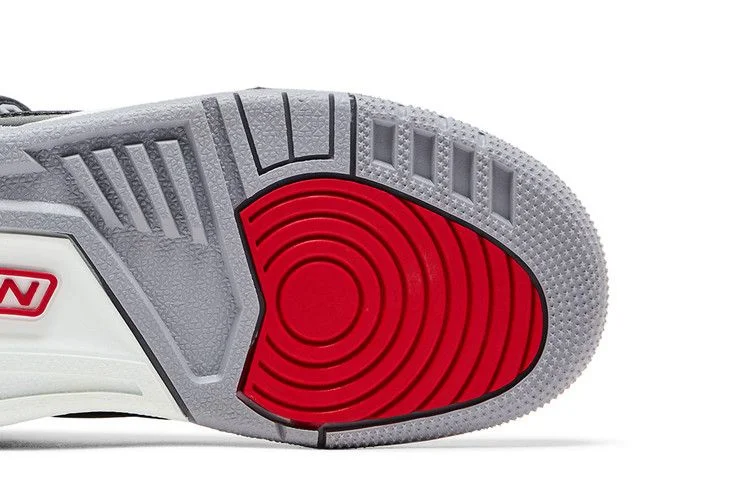 Кроссовки Air Jordan 3 Retro OG GS 'Black Cement' 2024