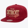 Mitchell-Ness-Red-Detroit-Red-Wings-With-Love-Snapback-Hat-100x100