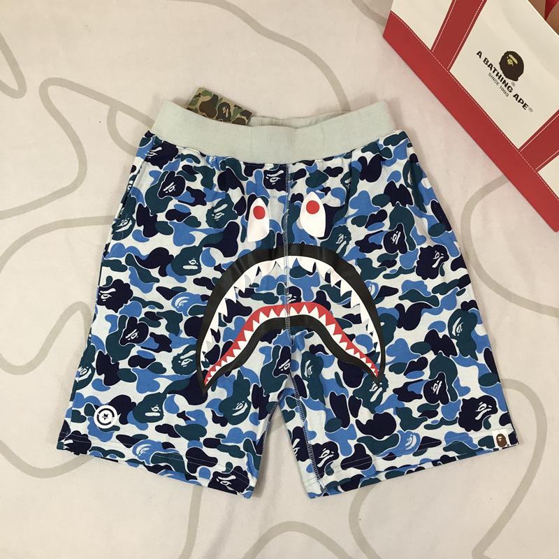 BAPE-ABC-Camo-WGM-Print-Shark-Sweatshorts-Light-Blue-2