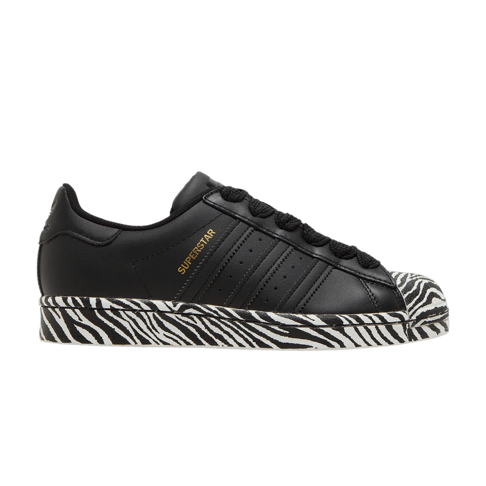 Кроссовки Adidas Wmns Superstar 'Zebra Print'