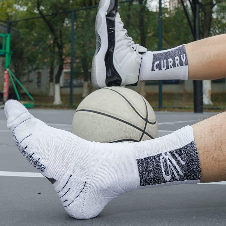 Спортивные носки Ehot Curry White-Grey Quarter Socks