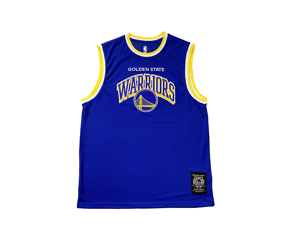 Баскетбольная джерси Buck Up Golden State Warriors Blue Jersey
