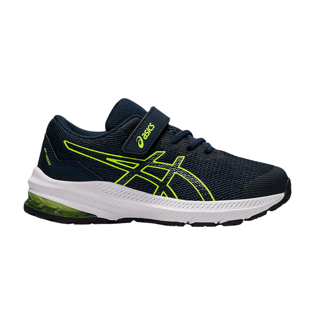 Кроссовки ASICS GT 1000 11 PS 'French Blue Hazard Green'