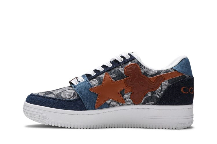 Кроссовки Coach x Bapesta M2 Low 'Denim'