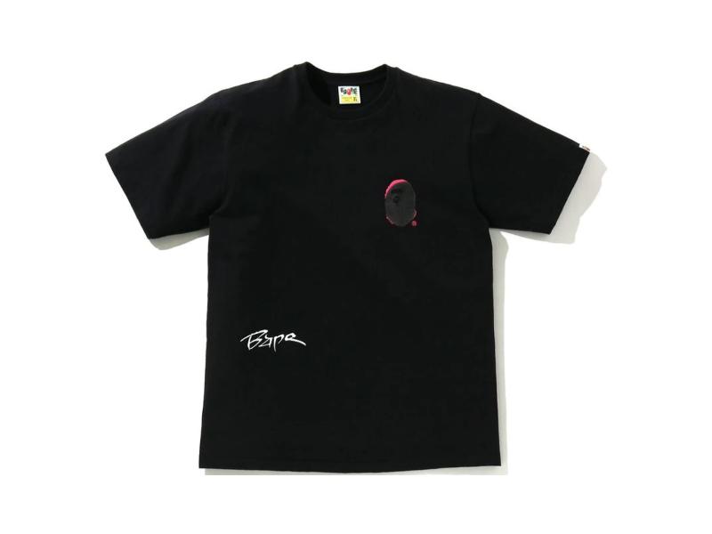 Футболка BAPE A Bathing Ape Back Street Tee Black